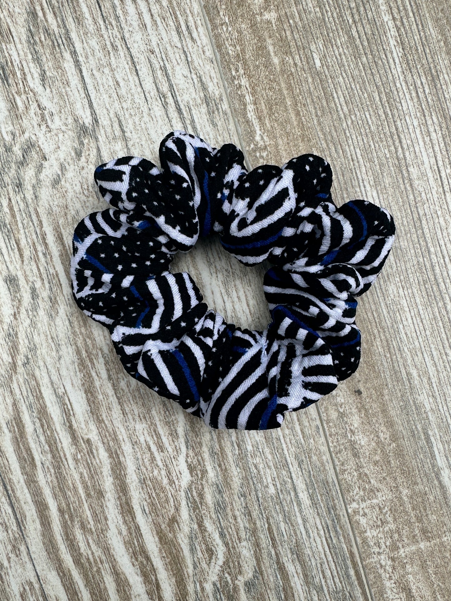 Back the Blue Scrunchies