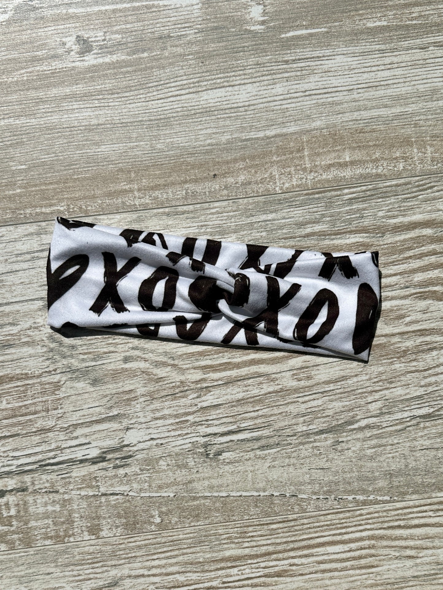 Black XOXO Headband